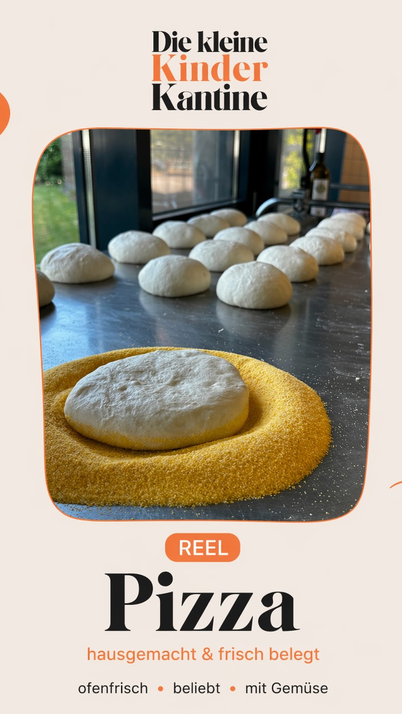 Reel: Hausgemachte Pizza, frisch belegt
