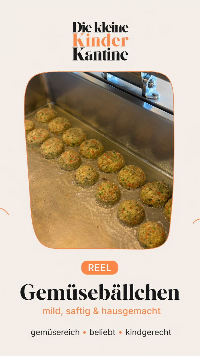 Reel: Gemüsebällchen – mild, saftig und hausgemacht